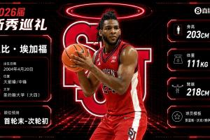 埃加福：四年打磨终成攻防兼备矮壮轰炸机 投篮传控还有进步空间