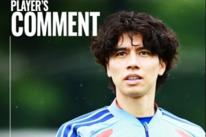 田中碧：瑞典队拥有世界级锋线组合，我们要避免给对手反击机会