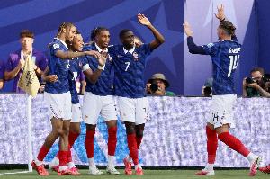 法国锋线4人组本届世界杯数据：每人至少参与3球，共计12球10助