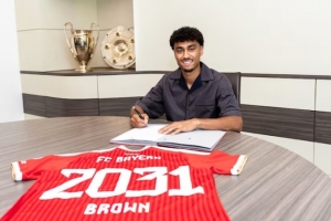 布朗：拜仁是世界上最优秀的俱乐部之一，我一直梦想角逐顶级荣誉